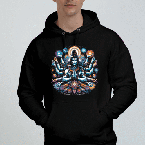 Quadruple Dance of Creation – Unisex Hoodie