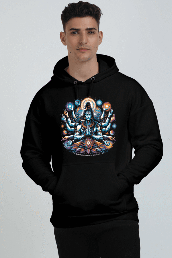 Quadruple Dance of Creation – Unisex Hoodie