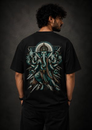 20260803_150113_0000 Epic Wisdom Ganesha Unisex T-Shirt