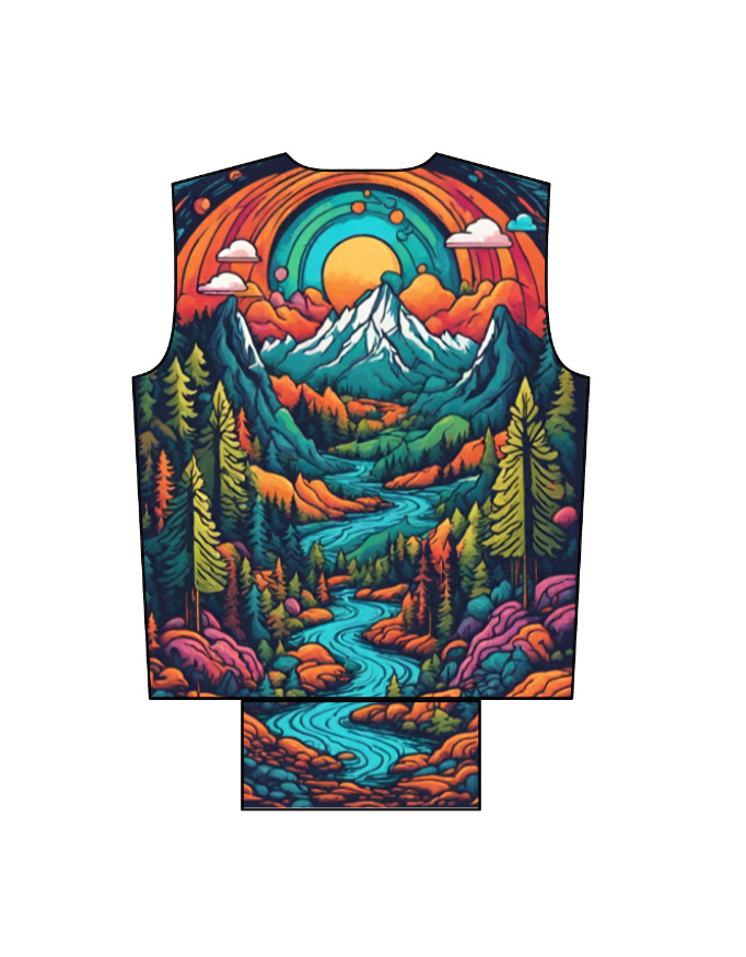 Mystic Valley Unisex AOP Bomber Jacket