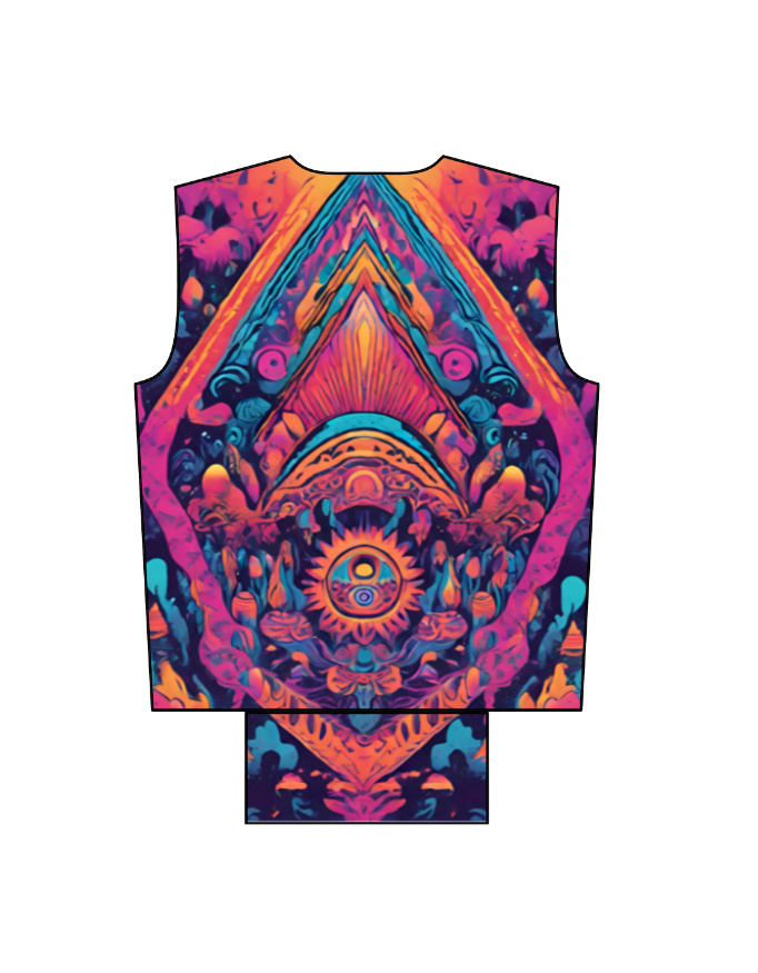 Mushroom Trip Unisex AOP Bomber Jacket