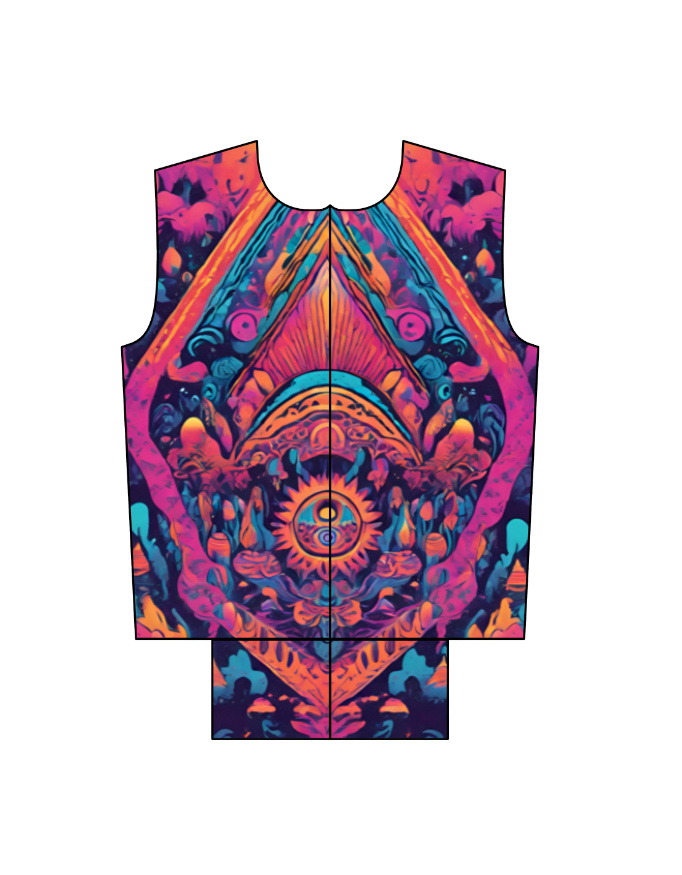 Mushroom Trip Unisex AOP Bomber Jacket