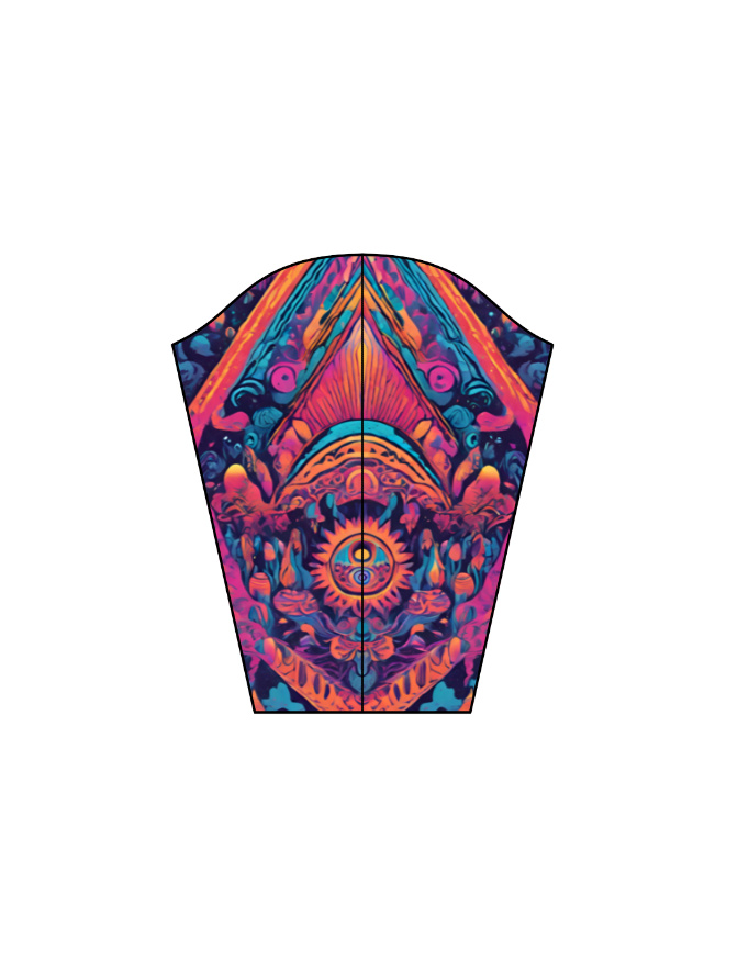 Mushroom Trip Unisex AOP Bomber Jacket