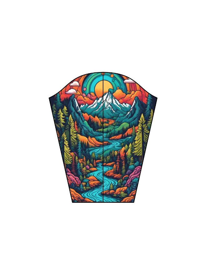 Mystic Valley Unisex AOP Bomber Jacket