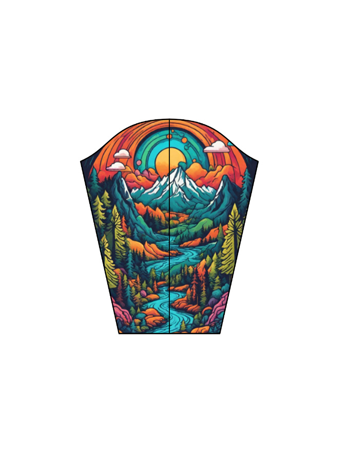 Mystic Valley Unisex AOP Bomber Jacket