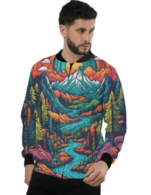 Mystic Valley Unisex AOP Bomber Jacket